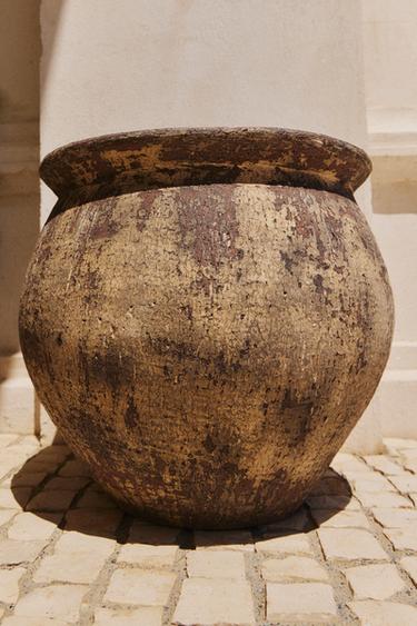 CACHE-POT VASE CÉRAMIQUE - Marron de Zara - Image 6