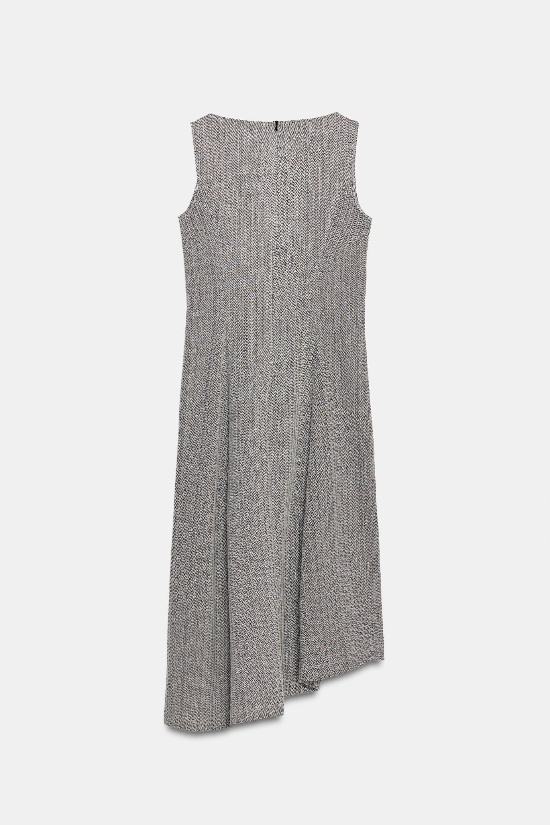 ASYMMETRIC MIDI DRESS thumbnail 7