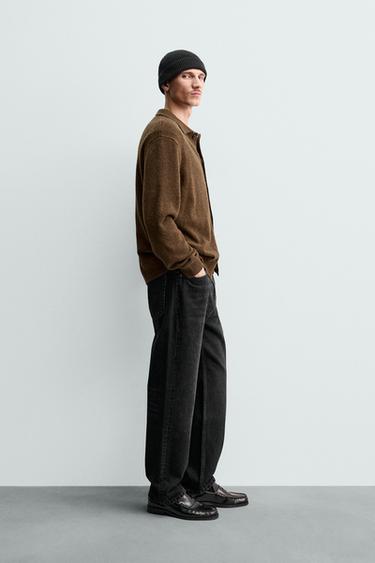 SURCHEMISE TRICOT DE LAINE - ALPAGA ORIGINS - Marron de Zara - Image 3