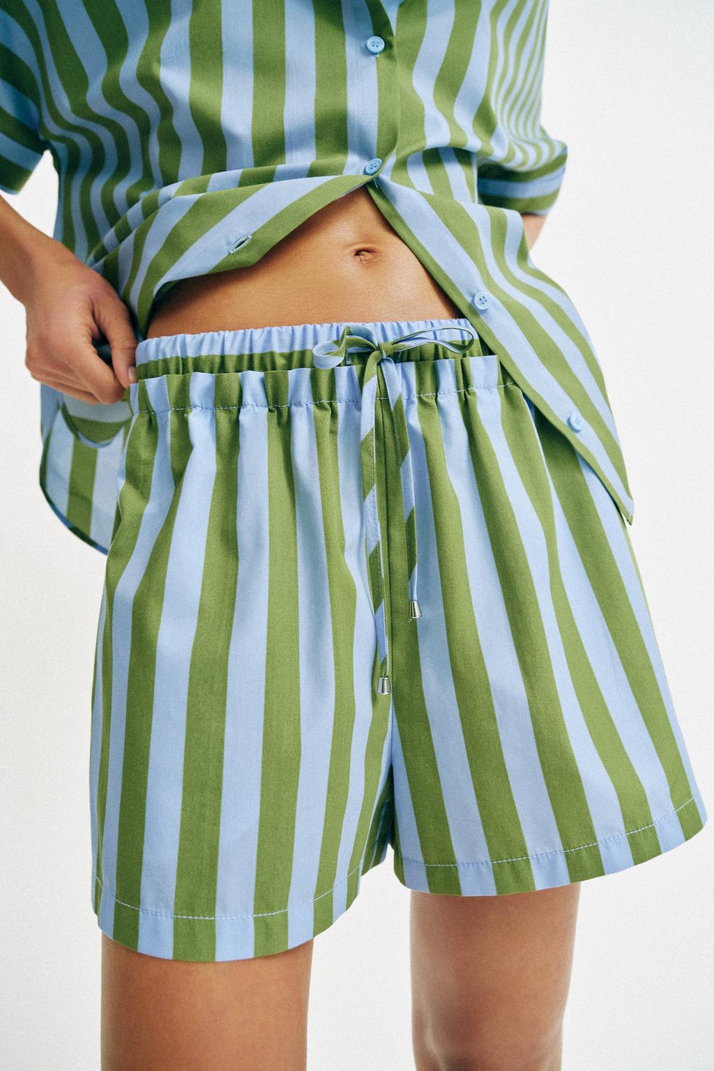 STRIPED SHORTS - image 2