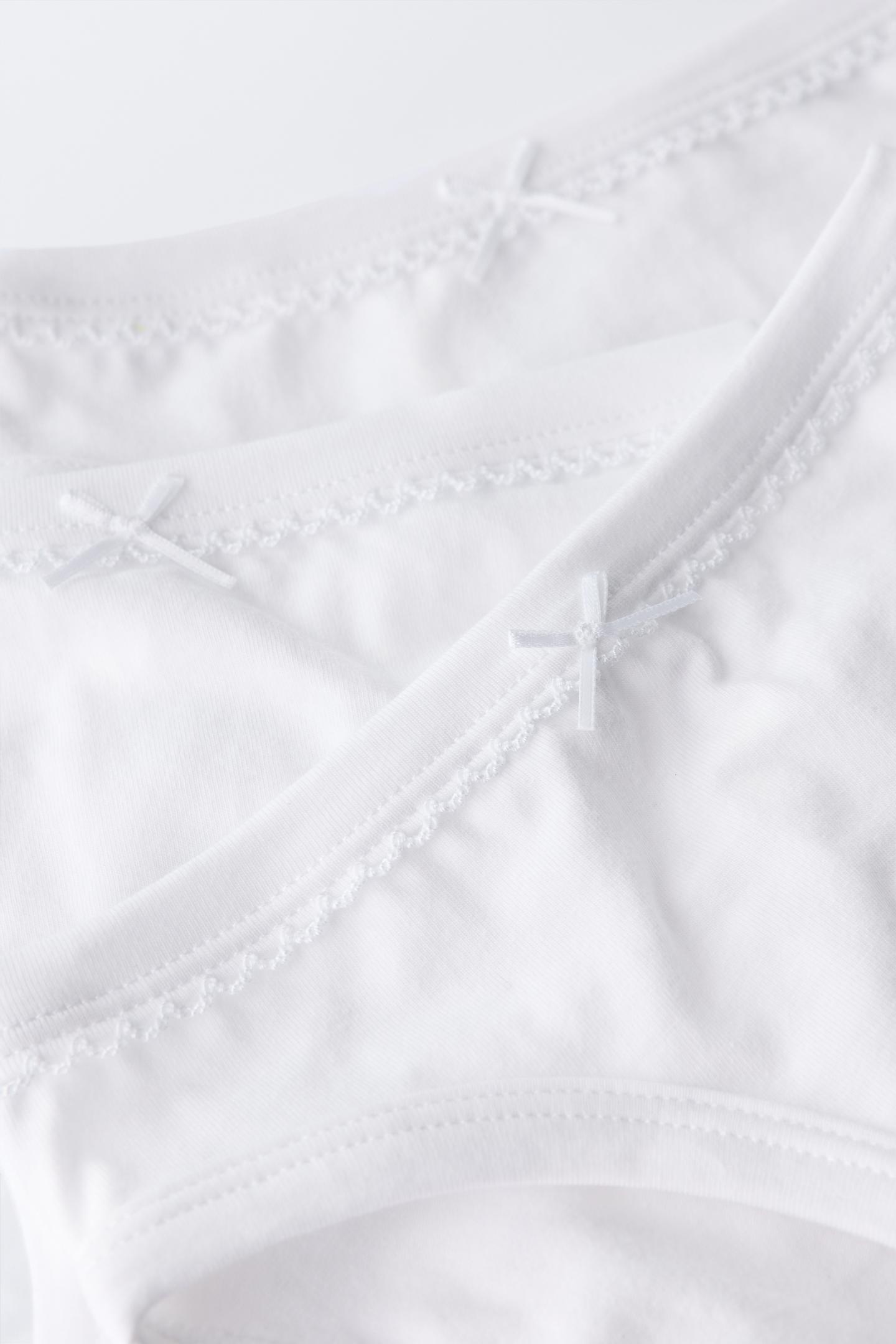Трусы Basic для детей, 3 шт. — Zara, цвет: Белый — фото 5