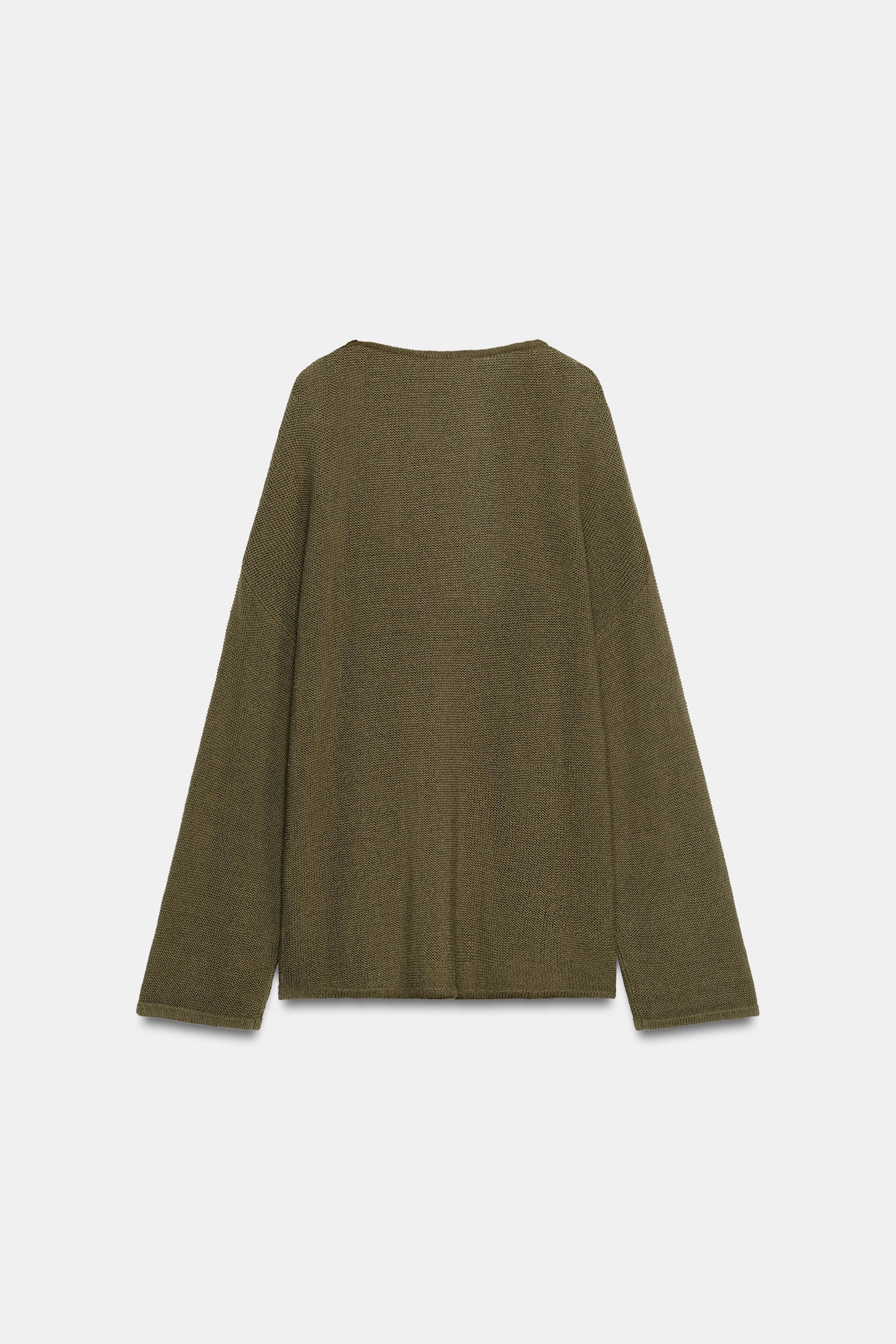 PULL EN MAILLE À DÉCOLLETÉ ARRONDI