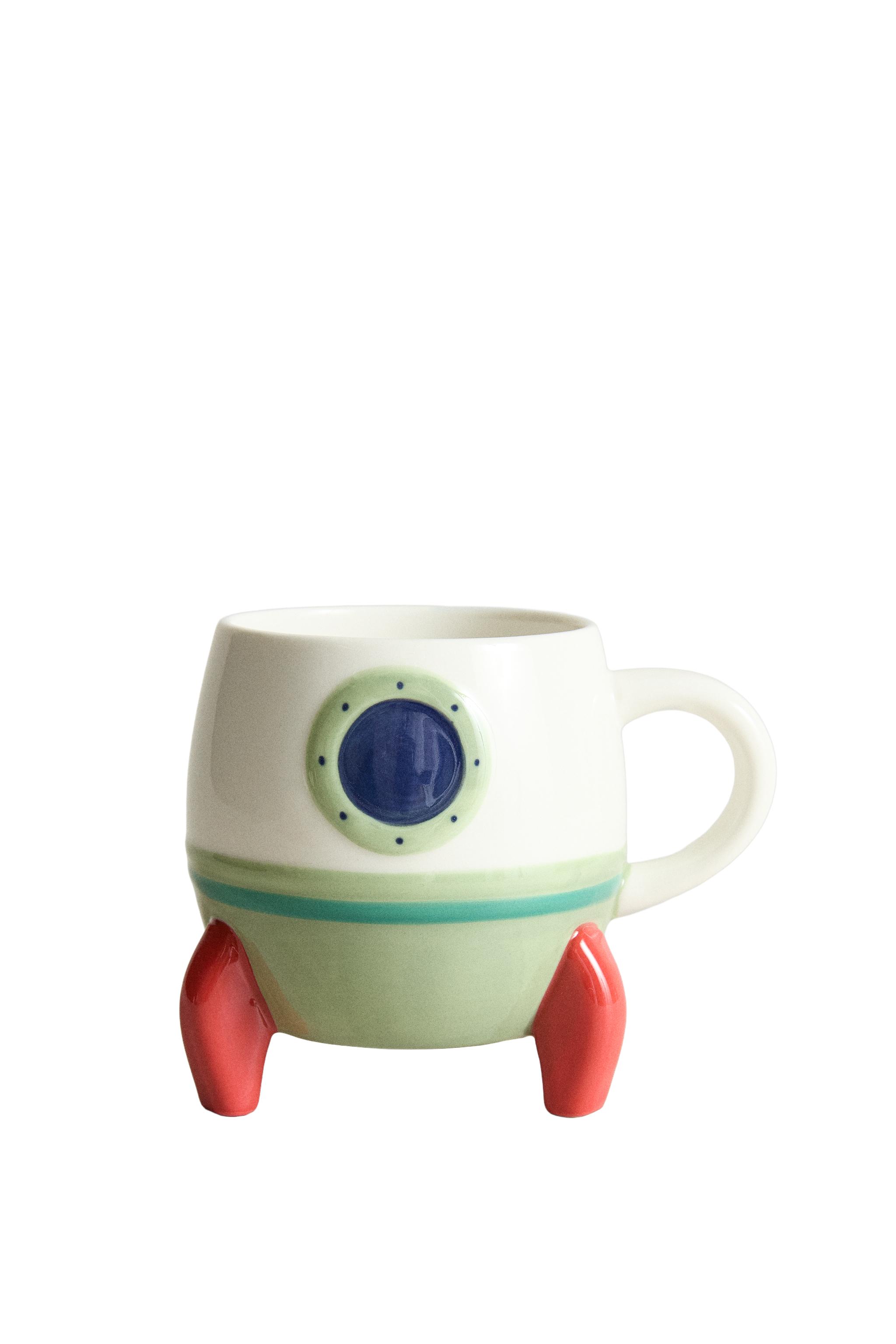 KIDS' SPACESHIP STONEWARE MUG - Multicolored | ZARA Canada