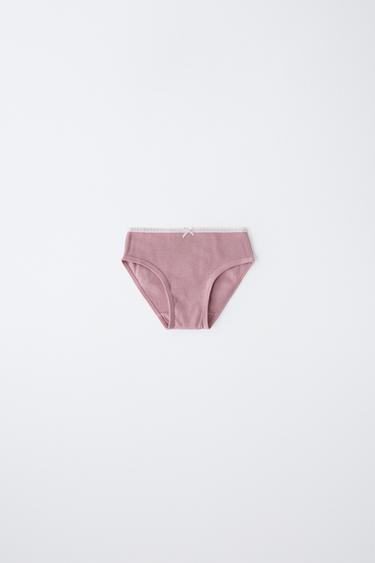 2-6 ANS/ LOT DE SIX CULOTTES À PETITES FLEURS - Rose de Zara - Image 2