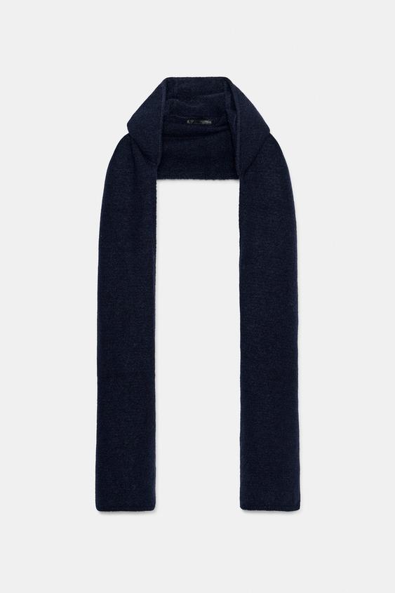 ÉCHARPE CAPUCHE - Bleu marine de Zara - Image 3