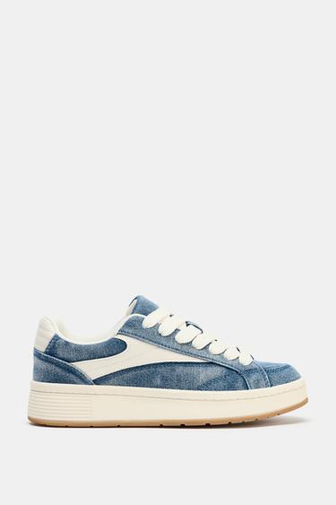 BAMBA DENIM - Azul Vaquero de Zara