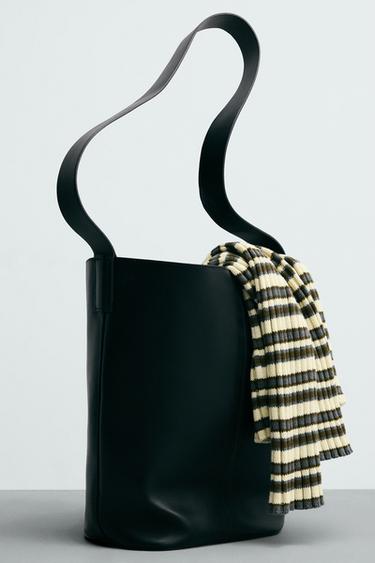 TÚI XÁCH DA LIMITED EDITION - Đen từ Zara