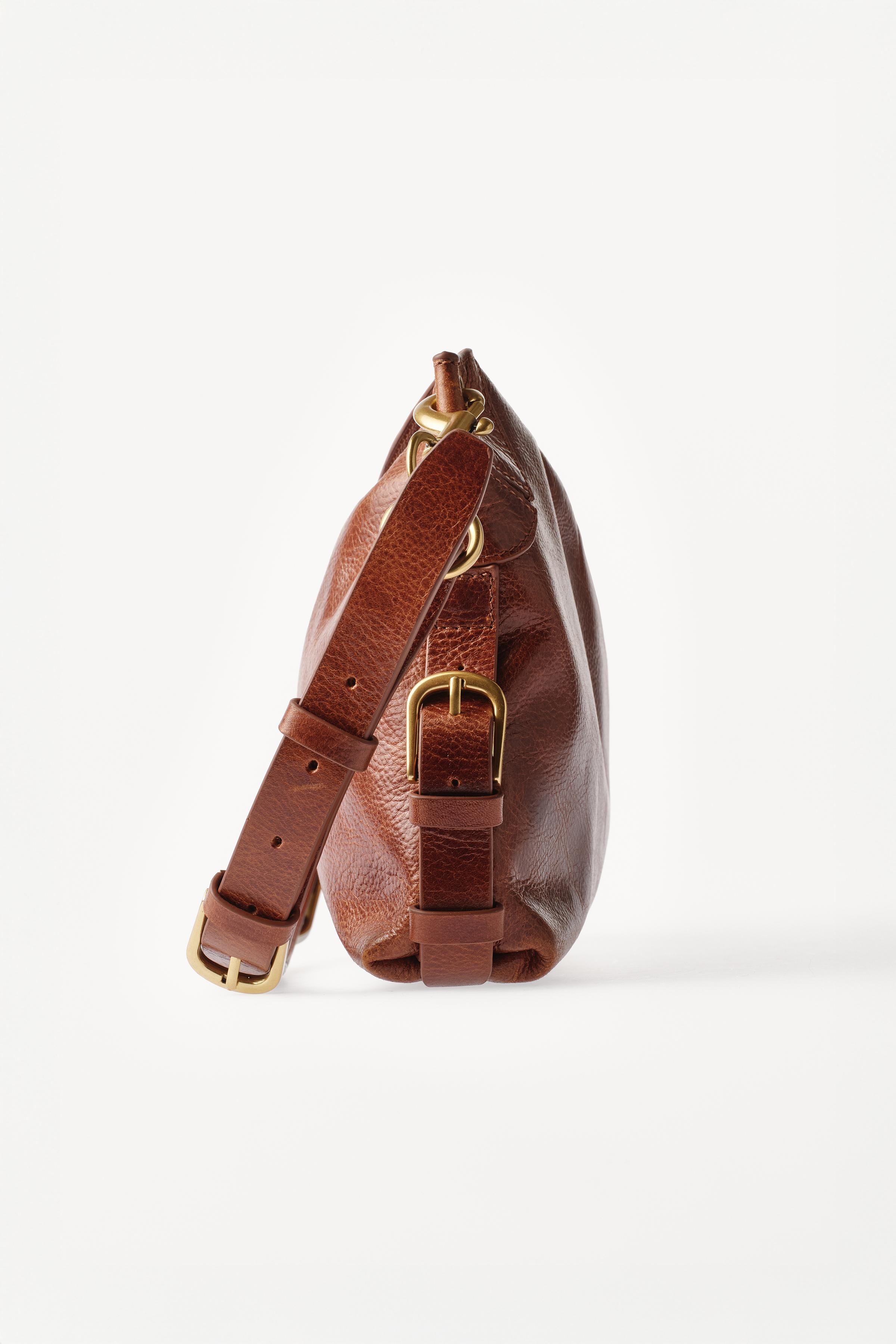 WILLY CHAVARRIA X ZARA LEATHER SHOULDER BAG