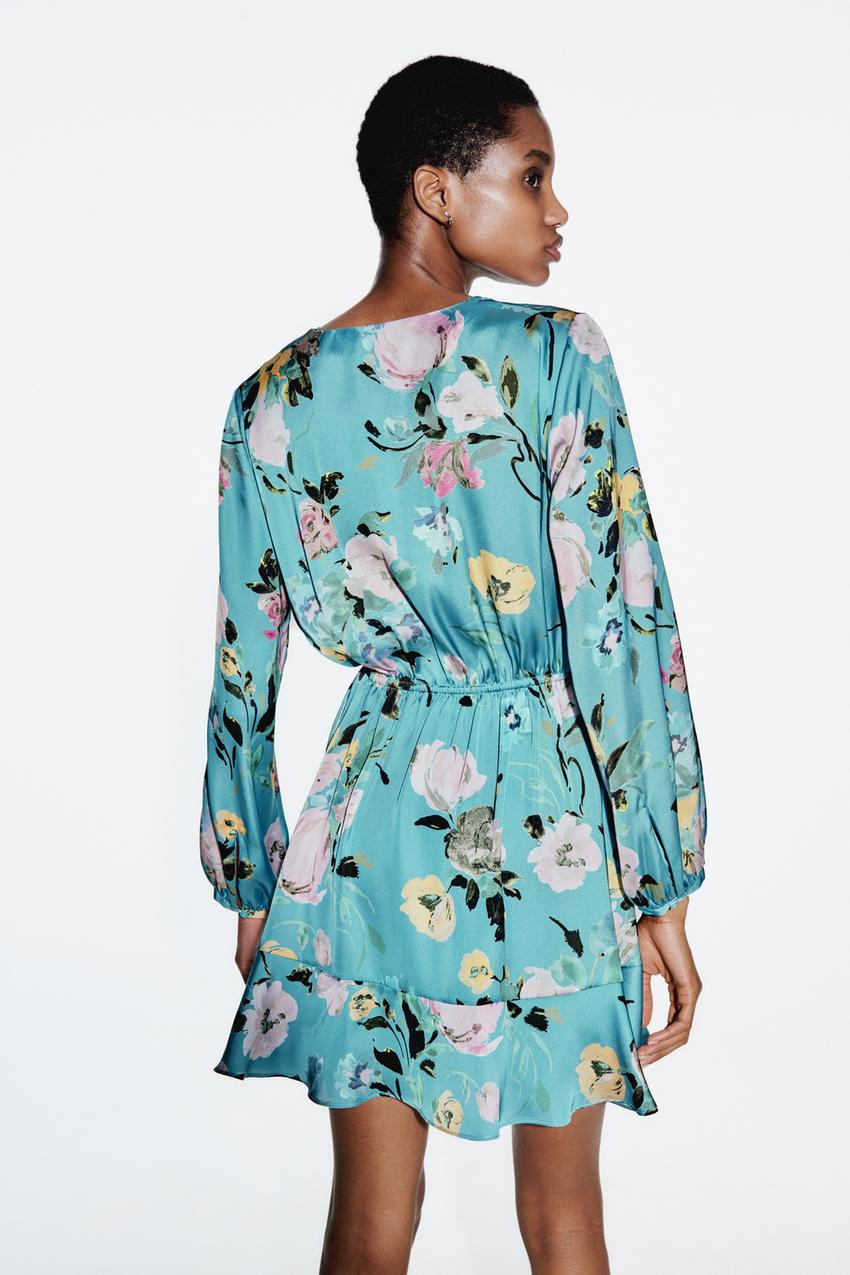 Zara Floral Print Spring Clothing