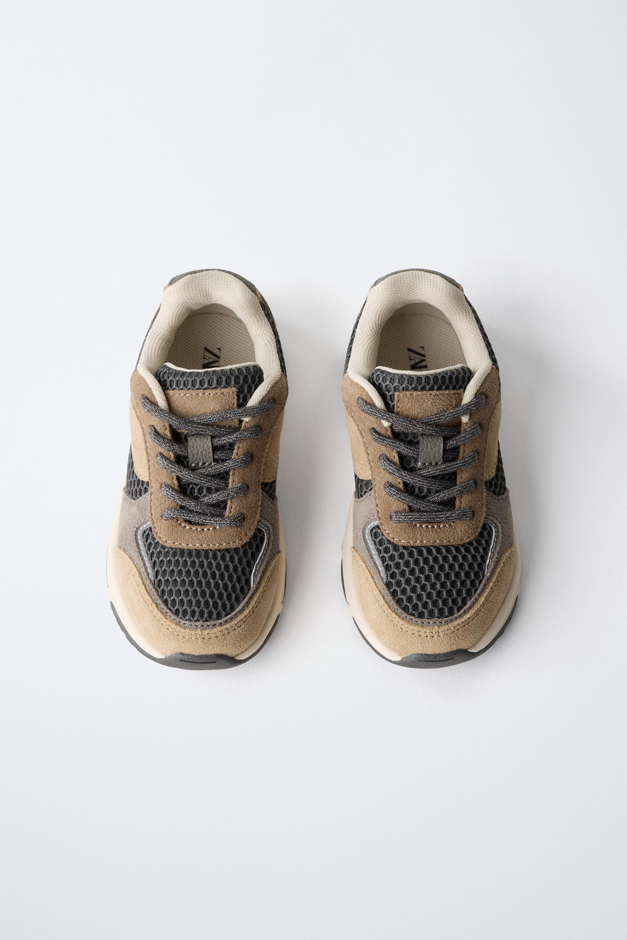 Детские кроссовки Zara PREMIUM SNEAKERS — фото 6
