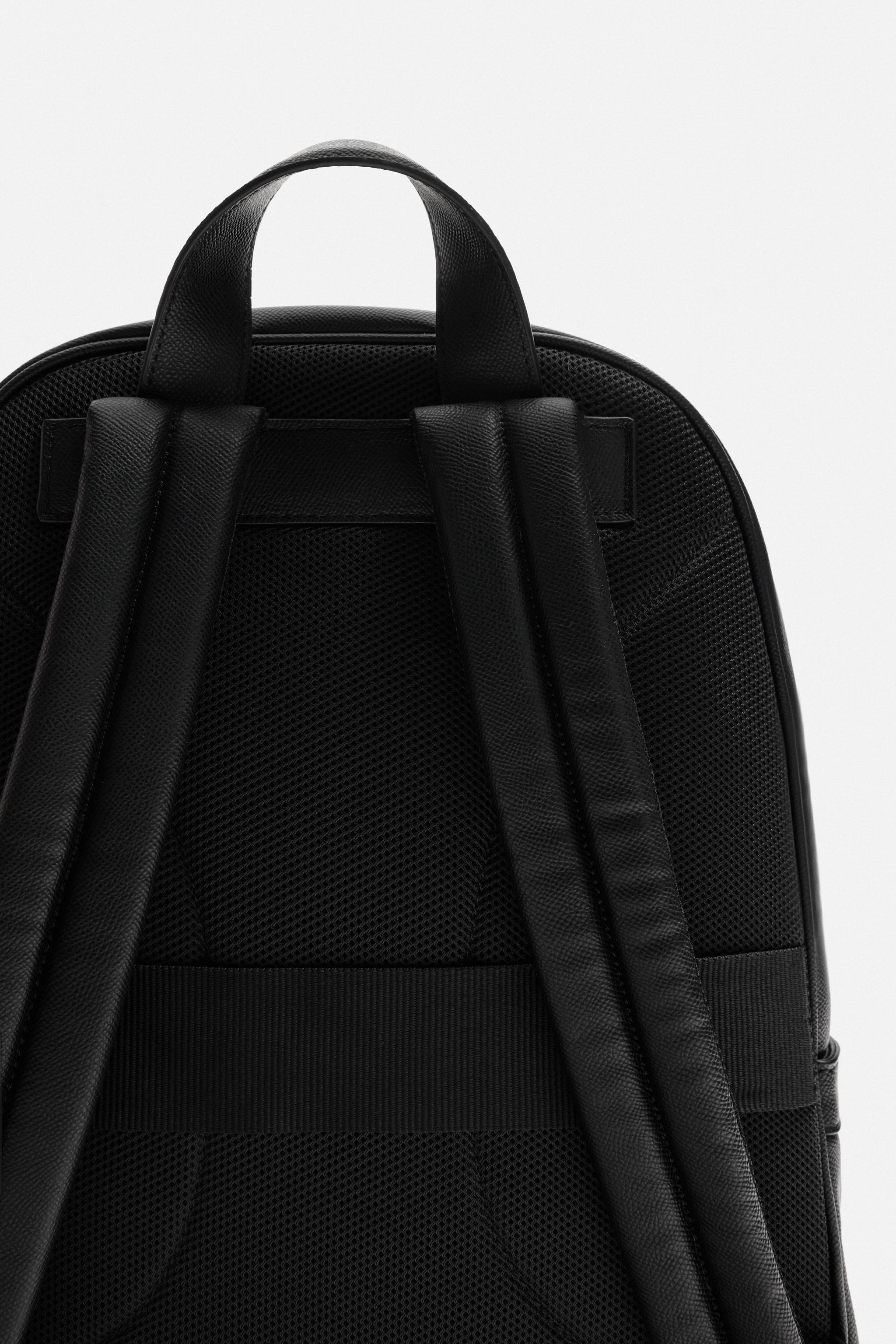 テクスチャーバックパック - ブラック | ZARA Japan / 日本