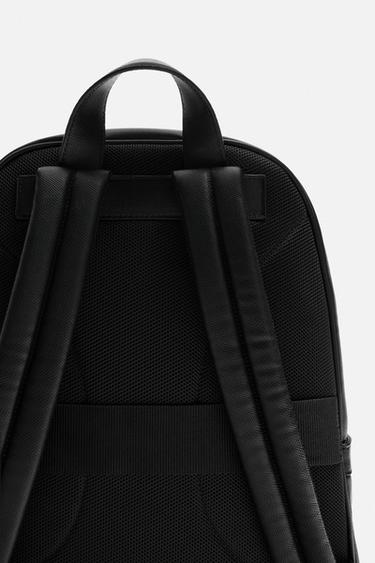 SAC À DOS TEXTURÉ - Noir de Zara - Image 6