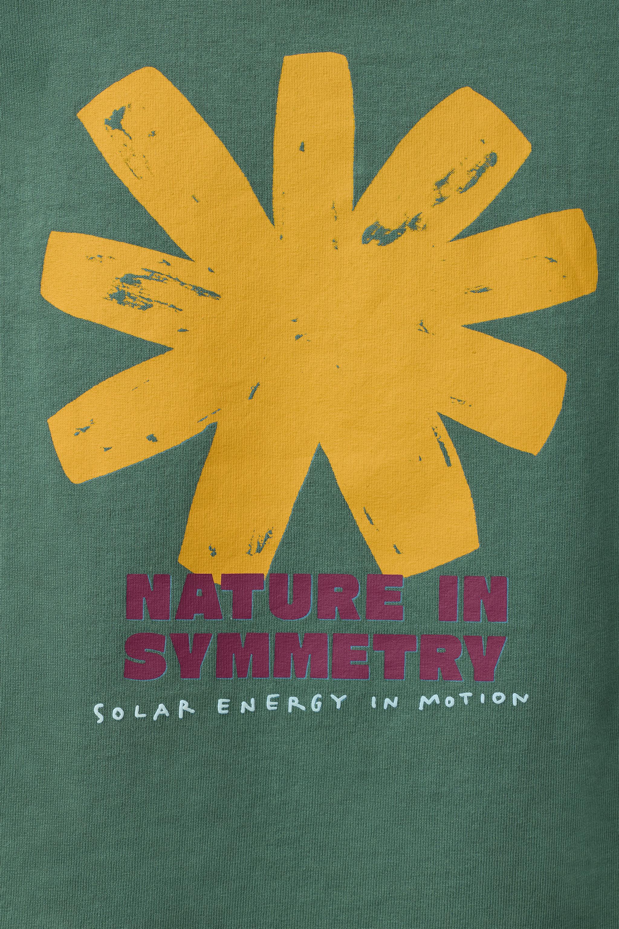 GARMENT DYE PRINTED T-SHIRT
