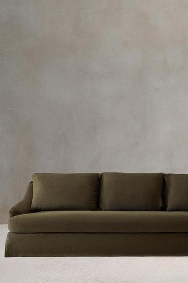 SOFA 01 LINEN COVER — Khaki 2