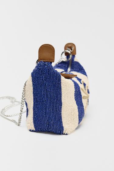 SAC PALMIER FANTAISIE - Bleu de Zara - Image 3