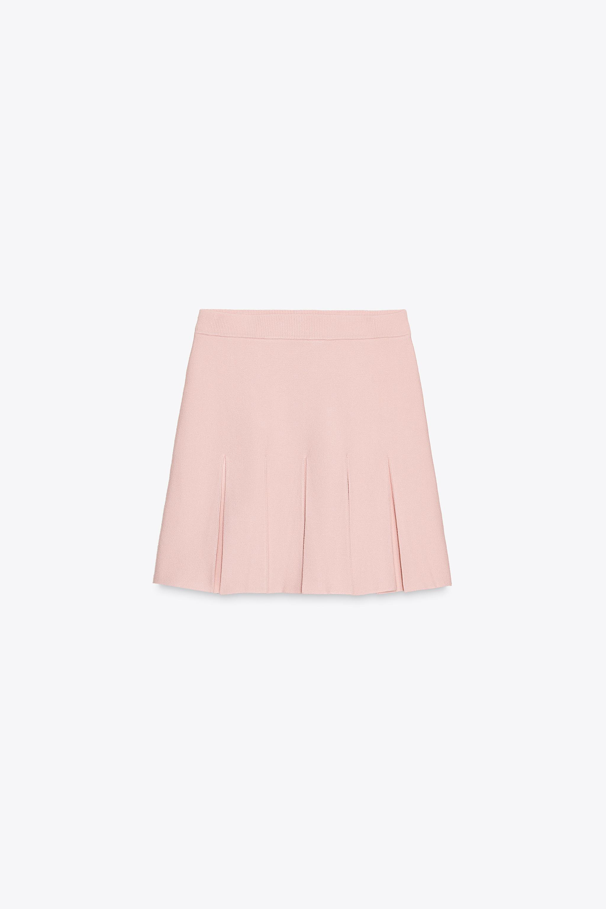 サラshop ピンクスカート　Ｍ ZARA ザラ タイトスカート スリット ロングスカート ピンク M