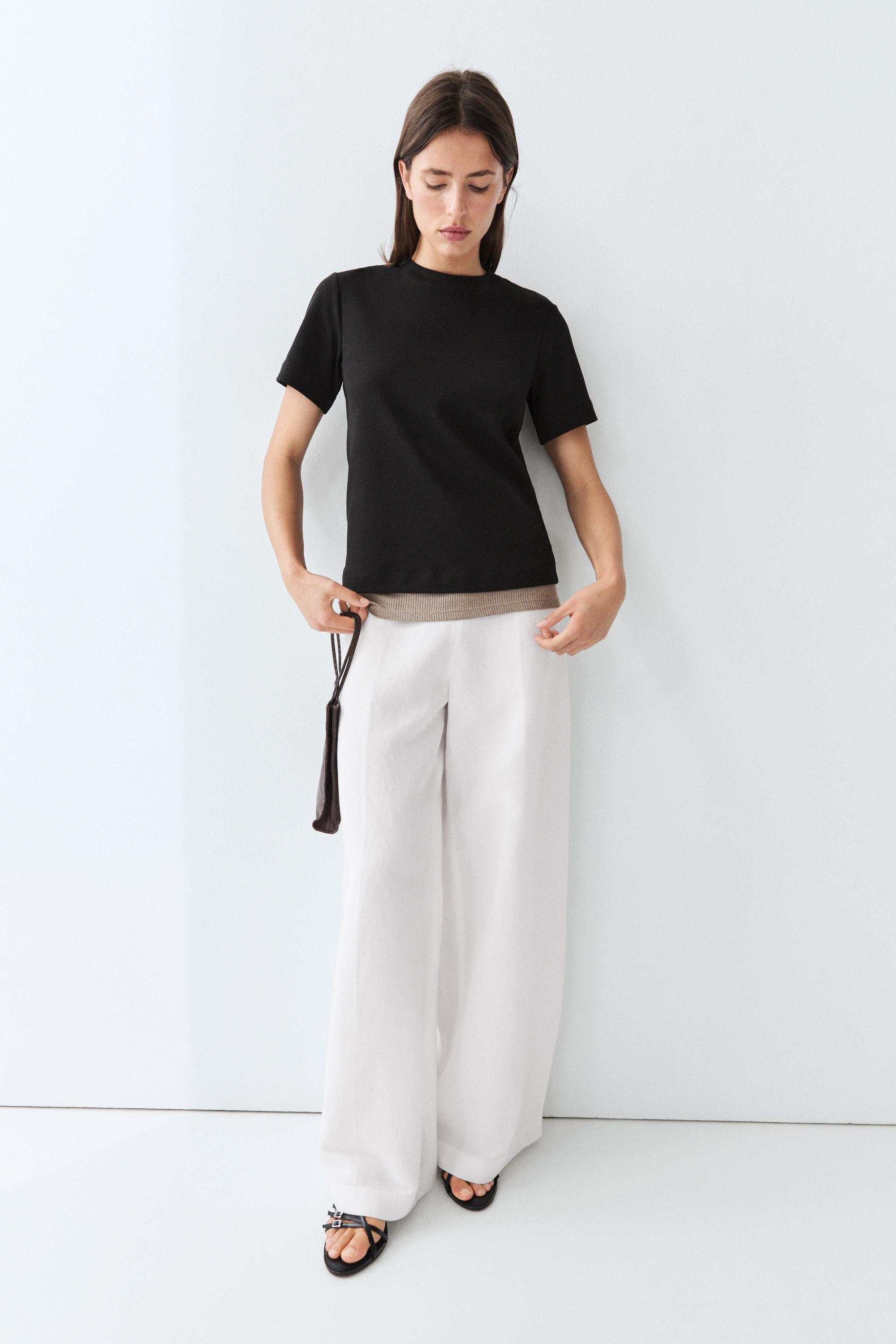 Short sleeve interlock T-shirt