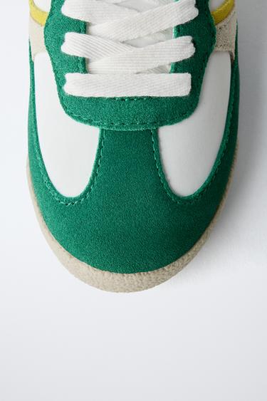 STREET TRAINERS - Green by Zara - Image 3