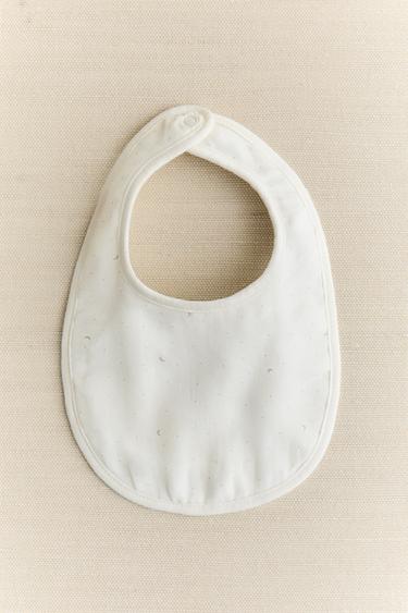 MOON BABY BIB - Cream by Zara - Image 5