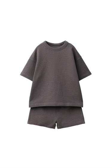 OINARRIZKO JOGGING KONJUNTUA - Marroi grisa, Zara-rena