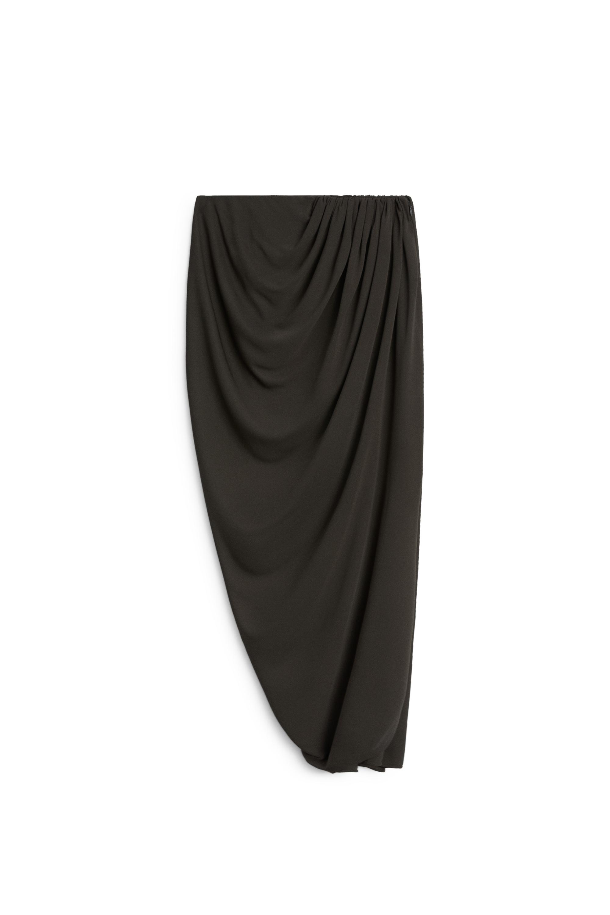 Draped midi skirt - LIMITED EDITION