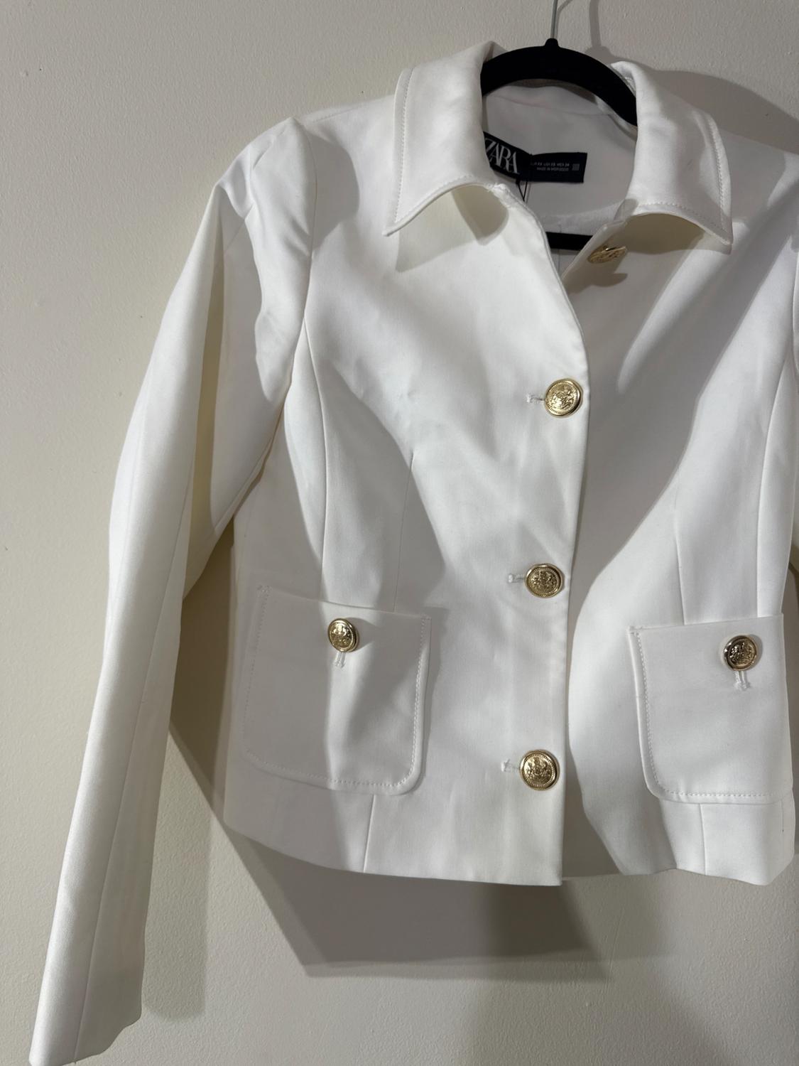 GOLD BUTTON JACKET - Image 3