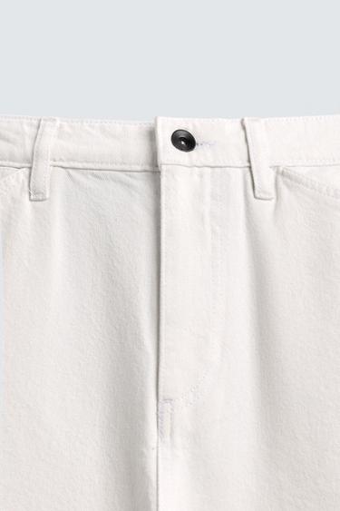 PANTALON À POCHES CARPENTIER AARON LEVINE X ZARA - Blanc de Zara - Image 7
