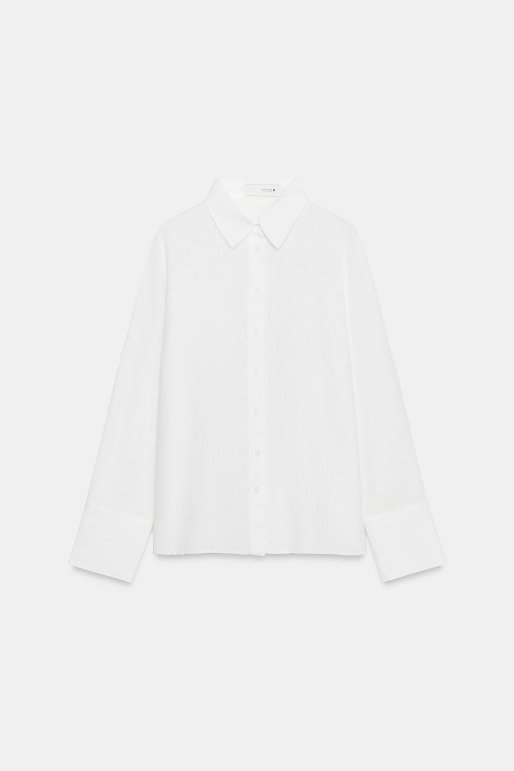 100% LINEN SHIRT ZW COLLECTION - image 2