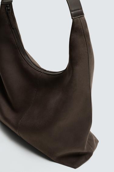 SAC SHOPPER UNI - Marron de Zara - Image 5