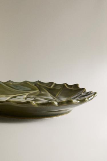ASSIETTE À PAIN PORCELAINE HOUX NOËL - Vert de Zara - Image 3