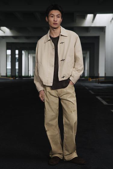 Zara 造型 - 卡其色