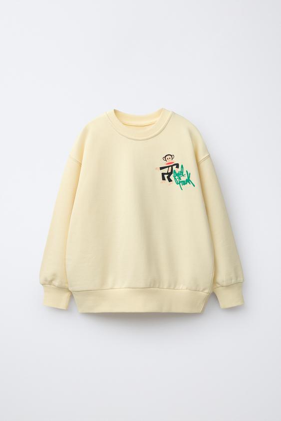 SUDADERA PAUL FRANK™ - Vainilla de Zara - Imagen 0