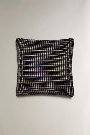 TEXTURED CUSHION COVER - Blue by Zara - Image 2
