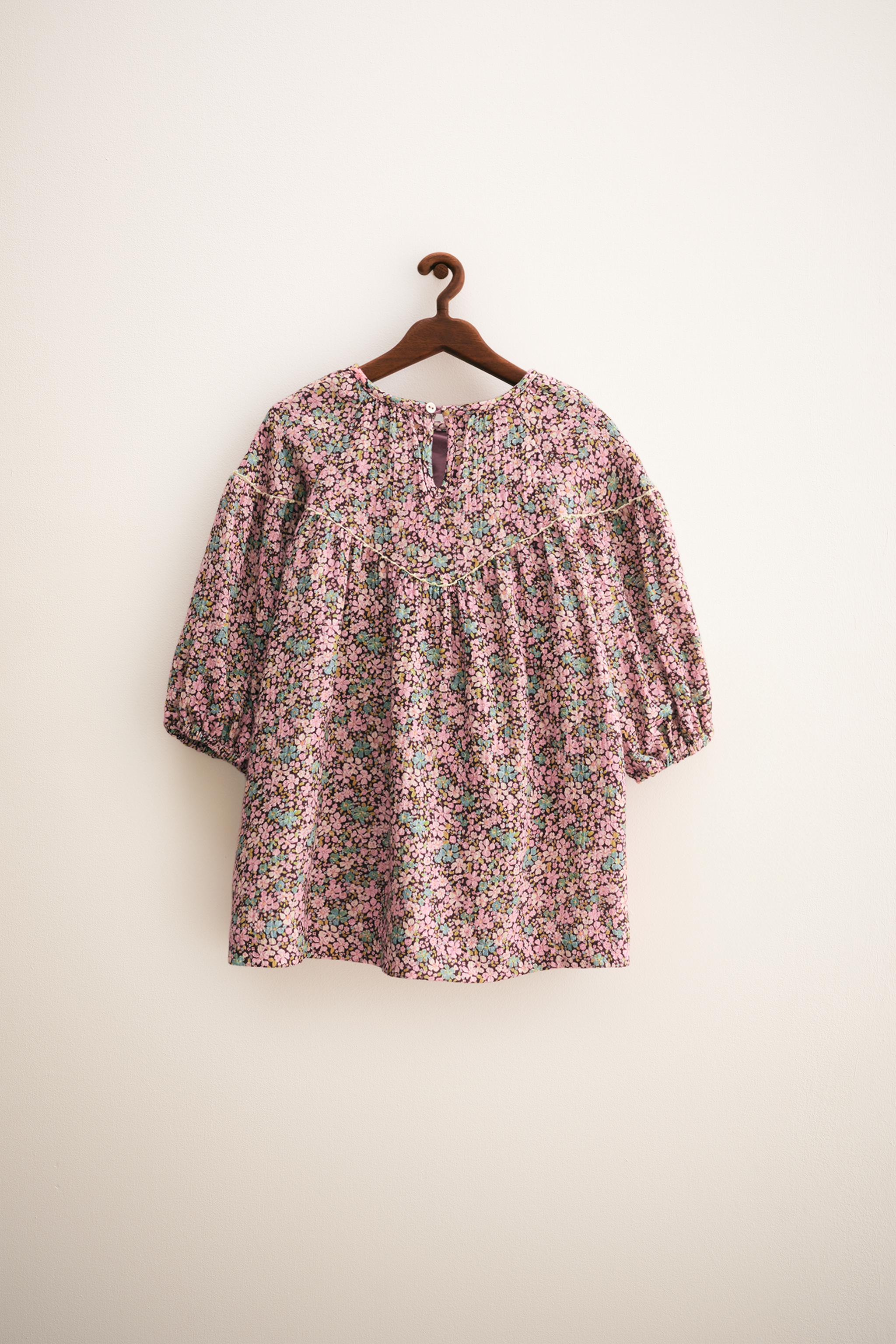 新品 レア セットアップ ZARA サテン ピンク フラワー 花柄 模様 総柄 新品 レア セットアップ ZARA サテン ピンク フラワー 花柄 模様