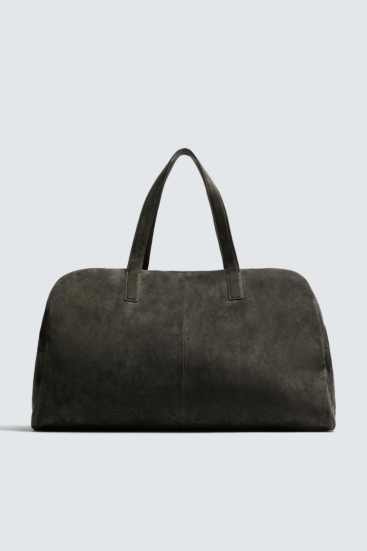 ZARA XL LEATHER TRAVEL BAG