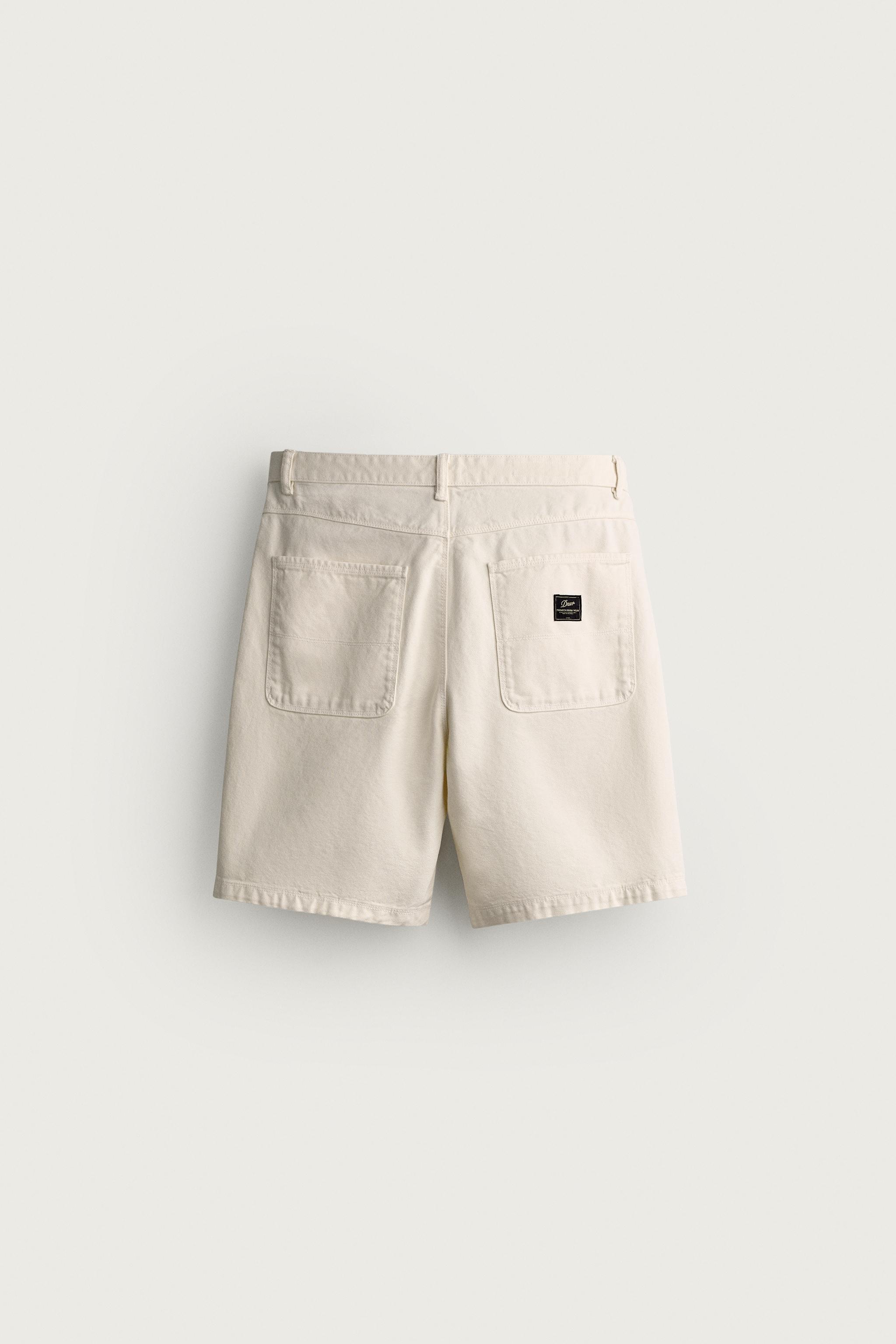 STRAIGHT FIT POCKET SHORTS