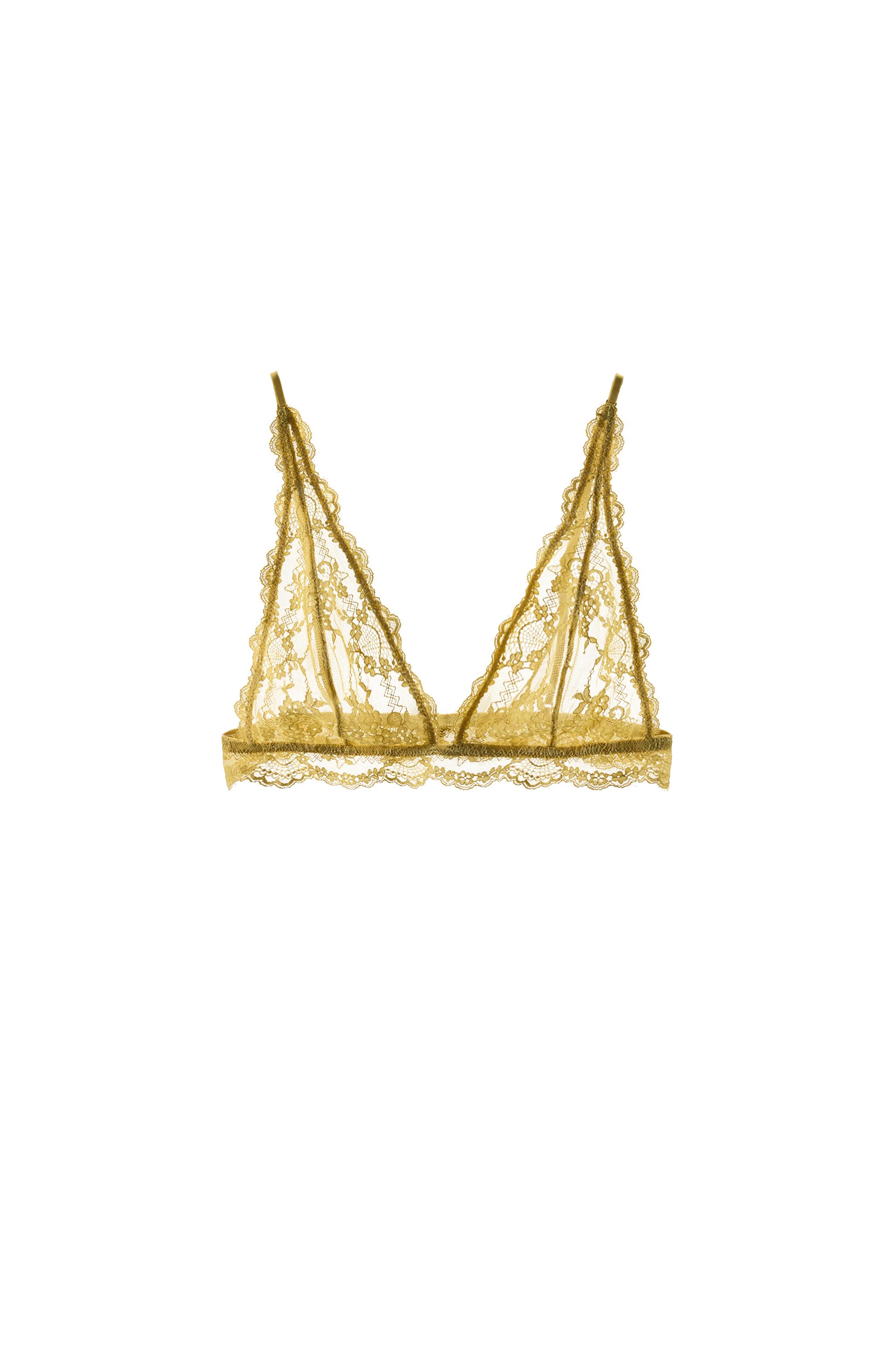 SOUTIEN-GORGE TRIANGLE EN DENTELLE