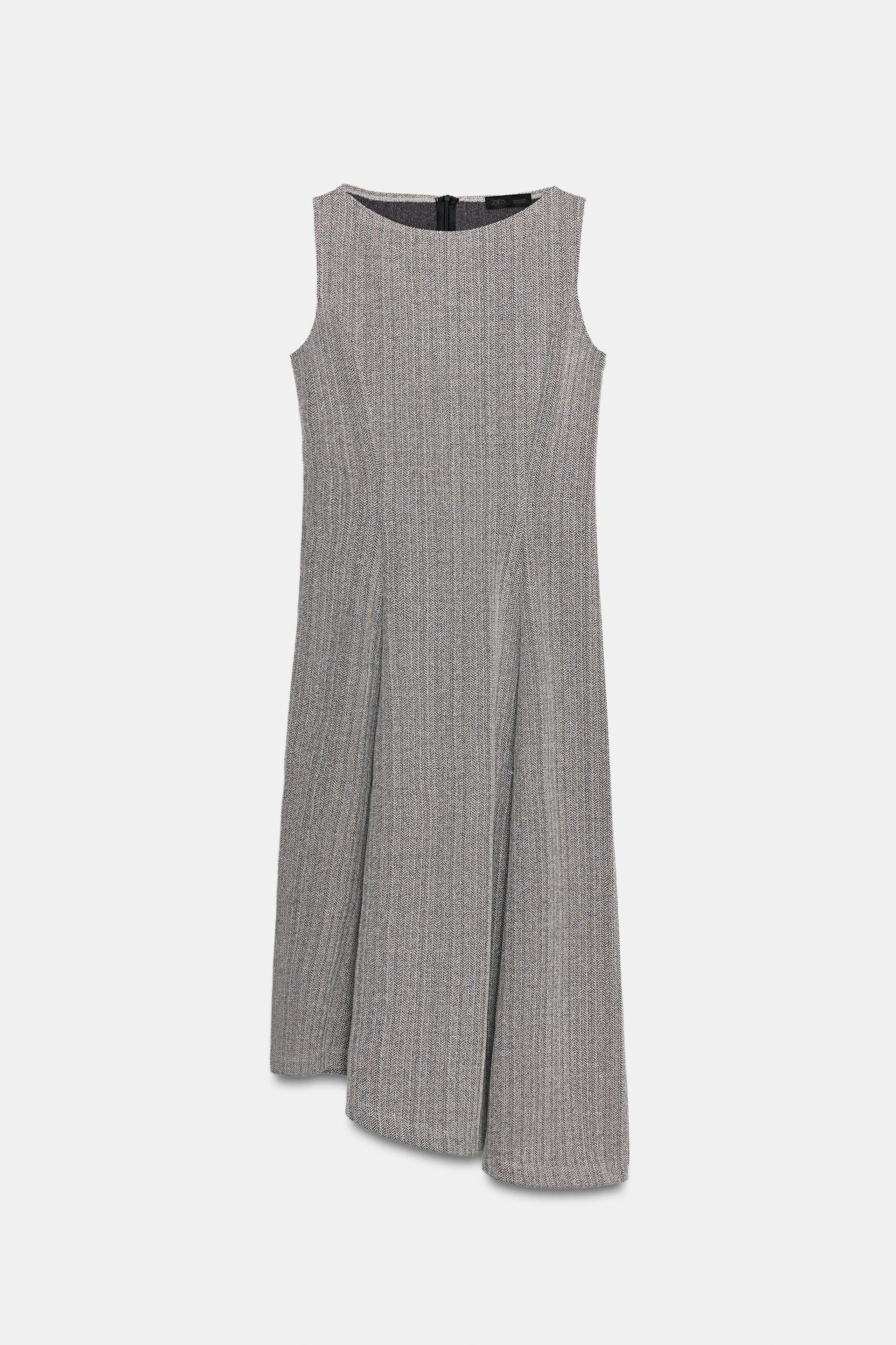 ASYMMETRIC MIDI DRESS thumbnail 6