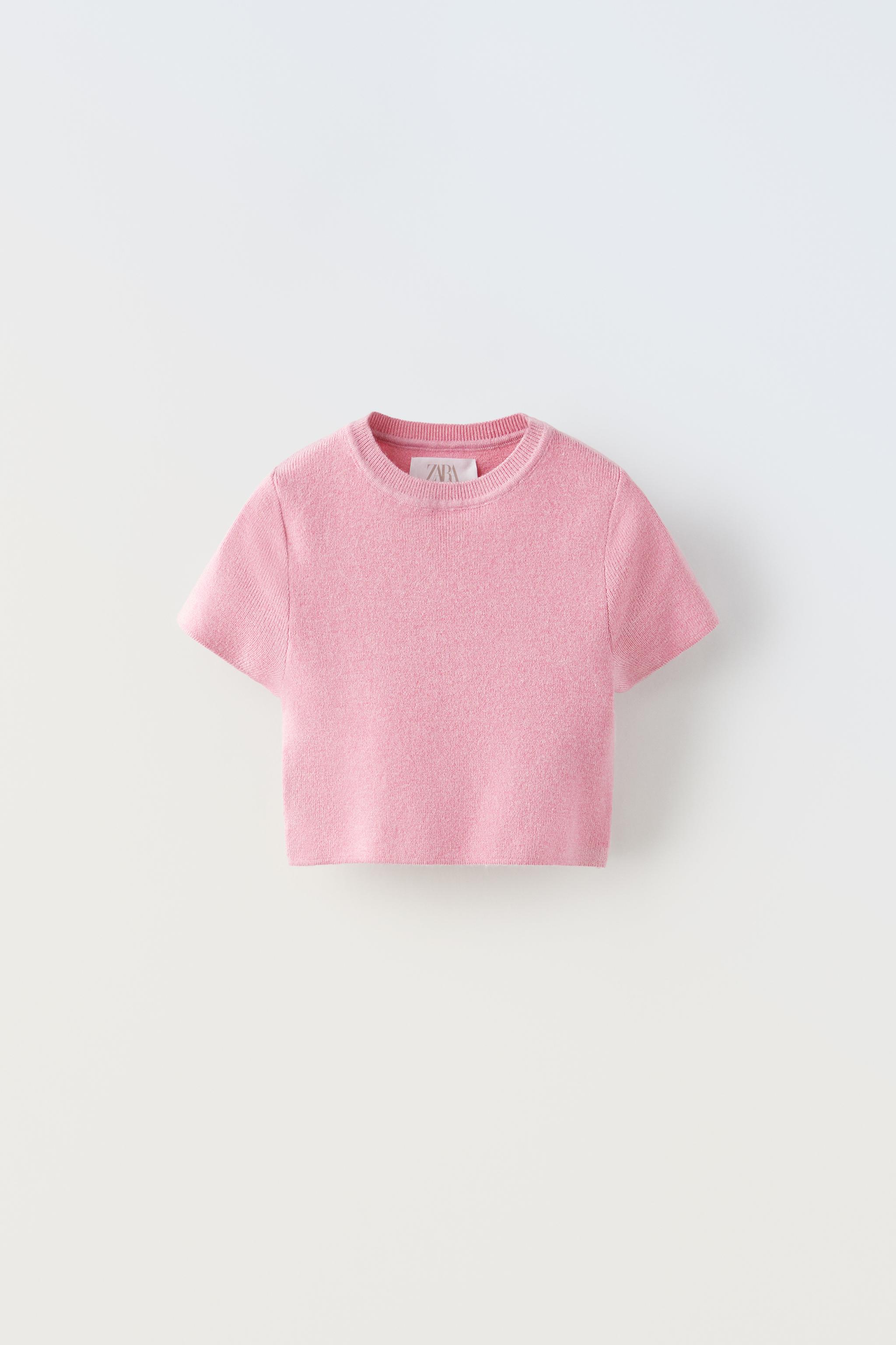 KNIT TOP - Pink | ZARA Australia