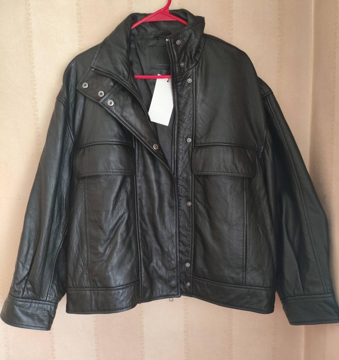 ZW COLLECTION LIMITED EDITION LEATHER JACKET - Image 2