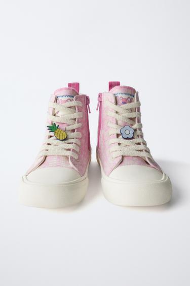 LILO & STITCH © DISNEY HIGH-TOP TRAINERS - Pink by Zara - Image 2