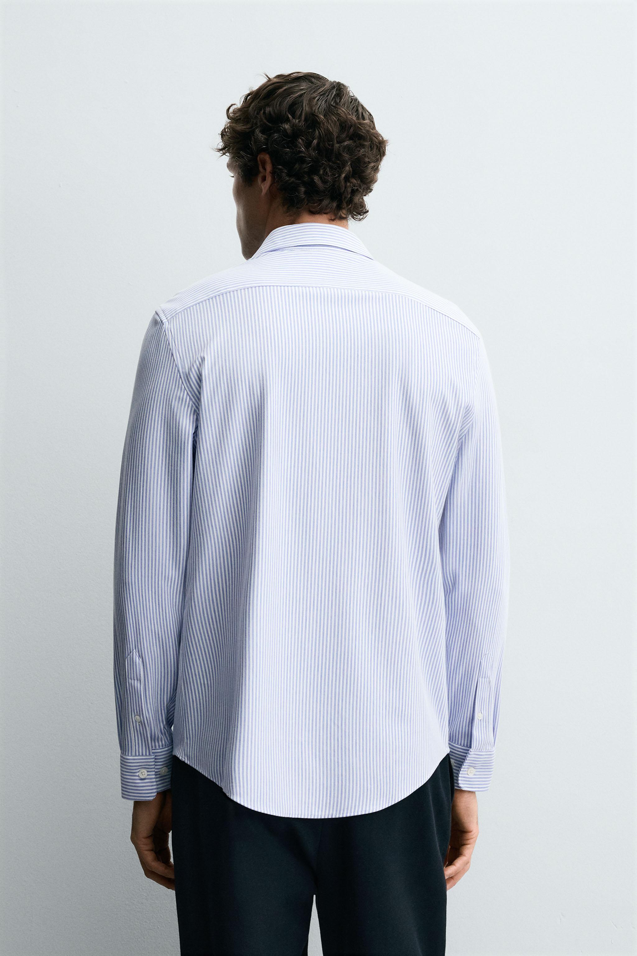 Zara REGULAR FIT GÖMLEK görsel 3