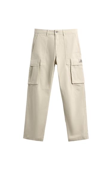 RELAXED FIT CARGO TROUSERS
