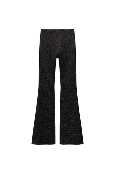 ΠΛΕΚΤΟ ΠΑΝΤΕΛΟΝΙ FLARE STRETCH ΜΕ ΣΤΡΑΣ