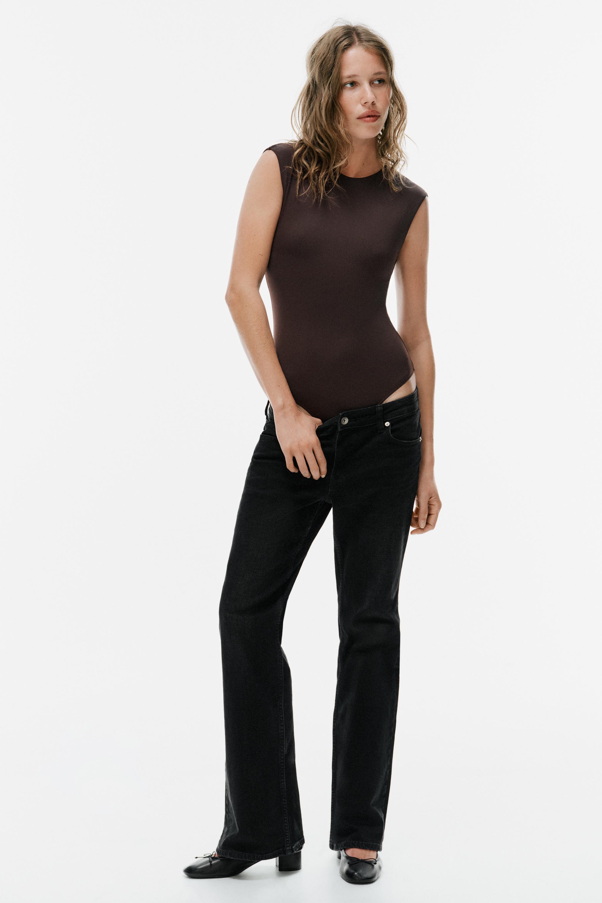 Zara SIRT DEKOLTELİ DANTELLİ BODY görsel 8
