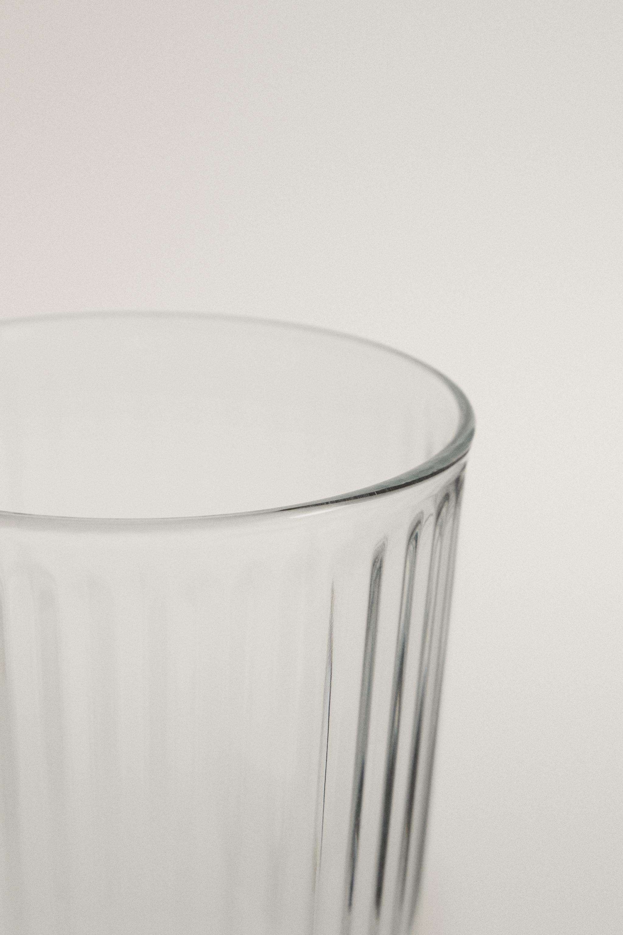 VERRE À SODA LIGNES