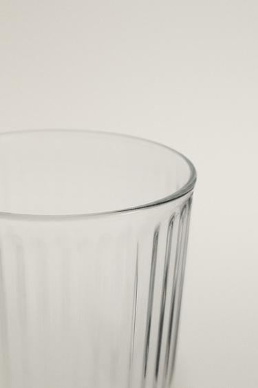 VERRE À SODA LIGNES - Transparent de Zara - Image 2