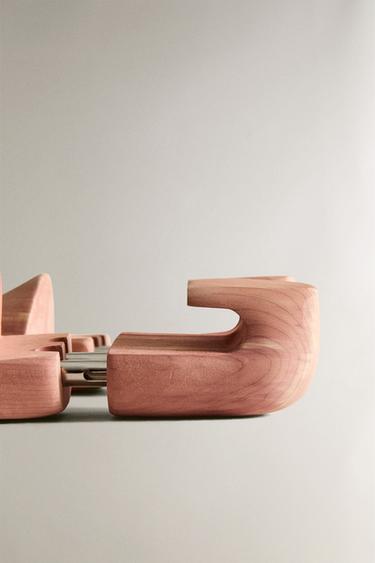 WOODEN SHOE FORM SET - Light beige by Zara - Image 4