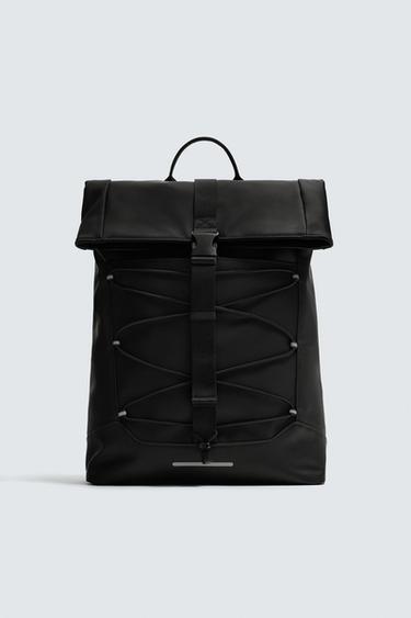 ZAINO TECNICO GOMMATO - Nero di Zara