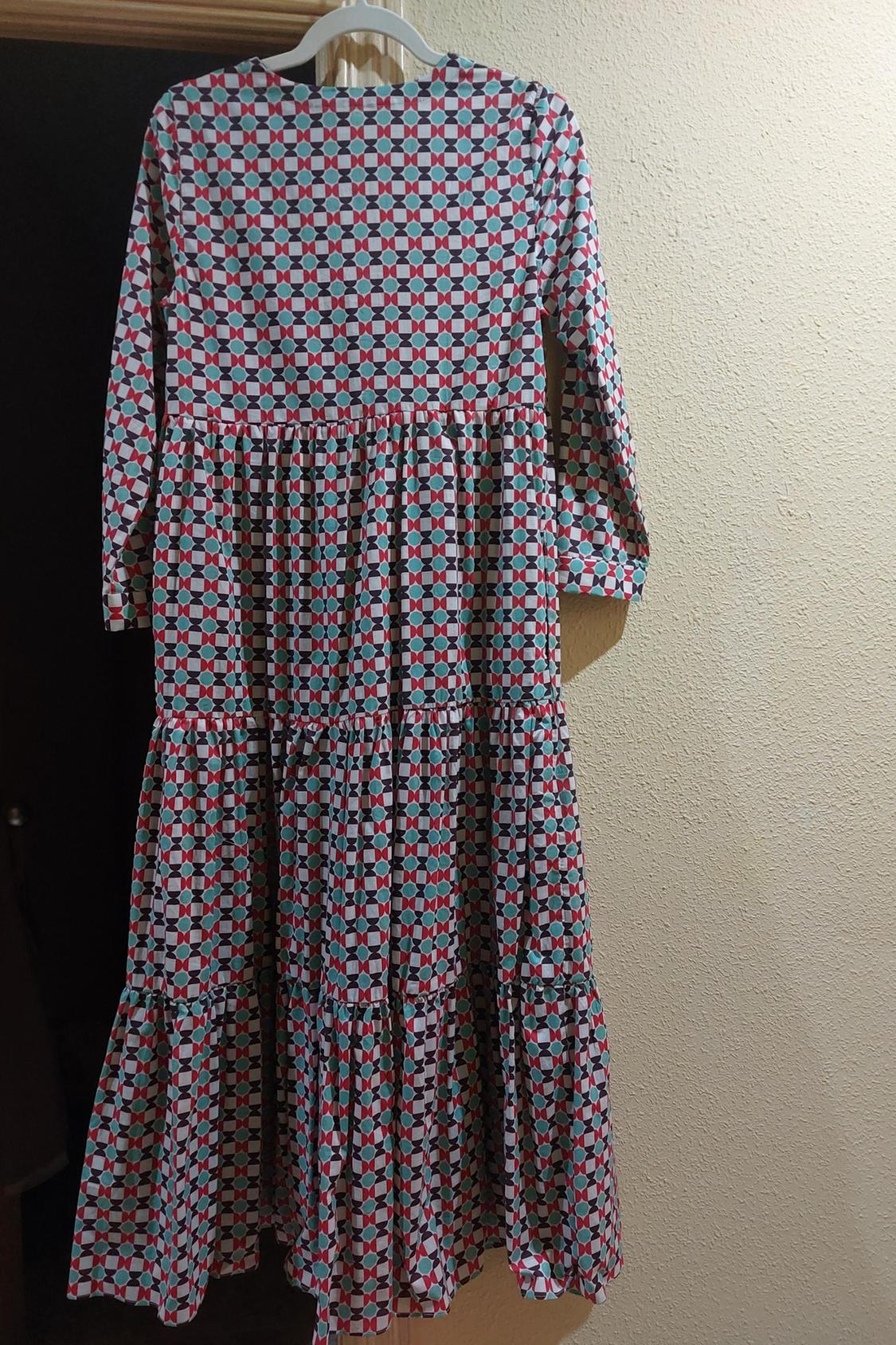 GEOMETRIC PRINT DRESS - Image 3
